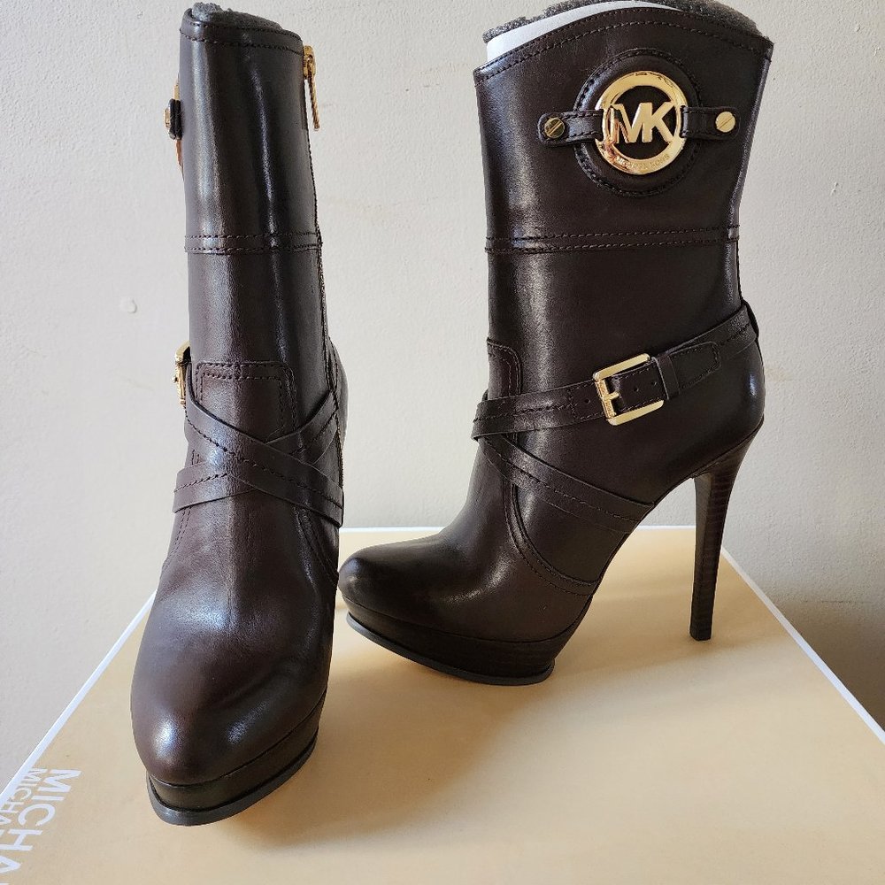 Michael kors Stockard bootie - dk coffee